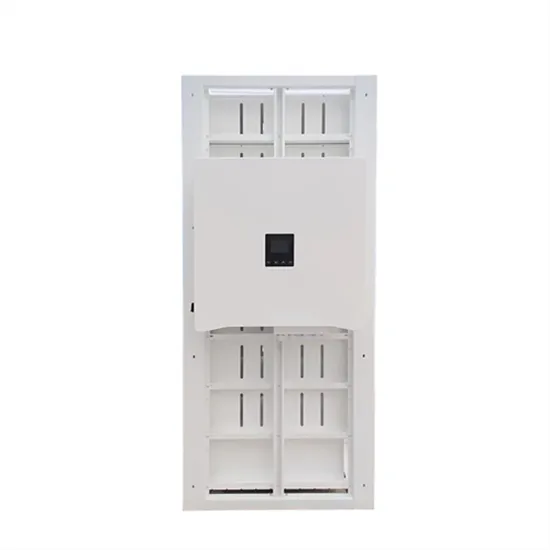 Wind-solar hybrid smart solar energy storage cabinet power supply system