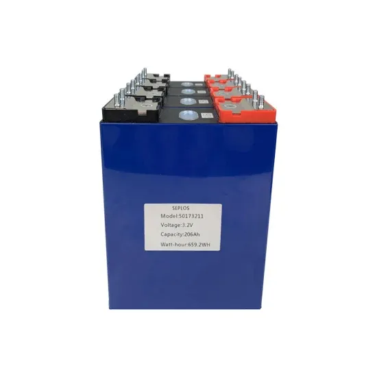 The largest solar battery cabinet for industrial use