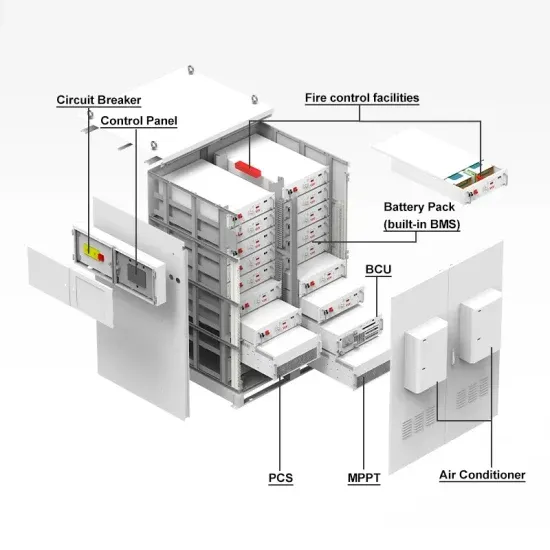 40kWh Smart Photovoltaic Energy Storage Battery Cabinet for Shopping Mall - ARTEMISS SOLAR INFRA