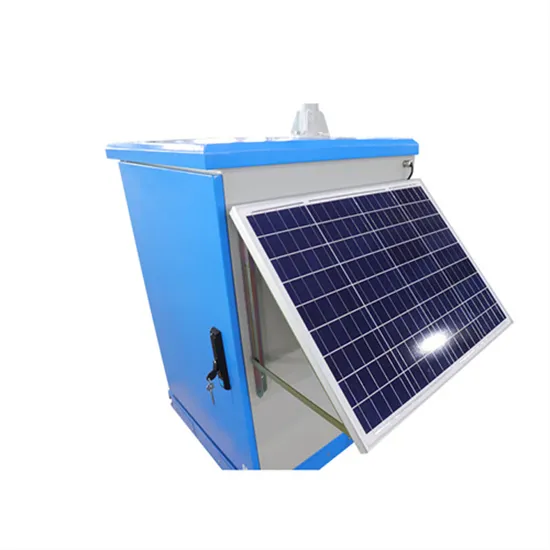 Solar DC combiner box supporting