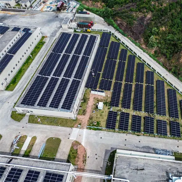 Commercial rooftop photovoltaic system by ARTEMISS SOLAR INFRA